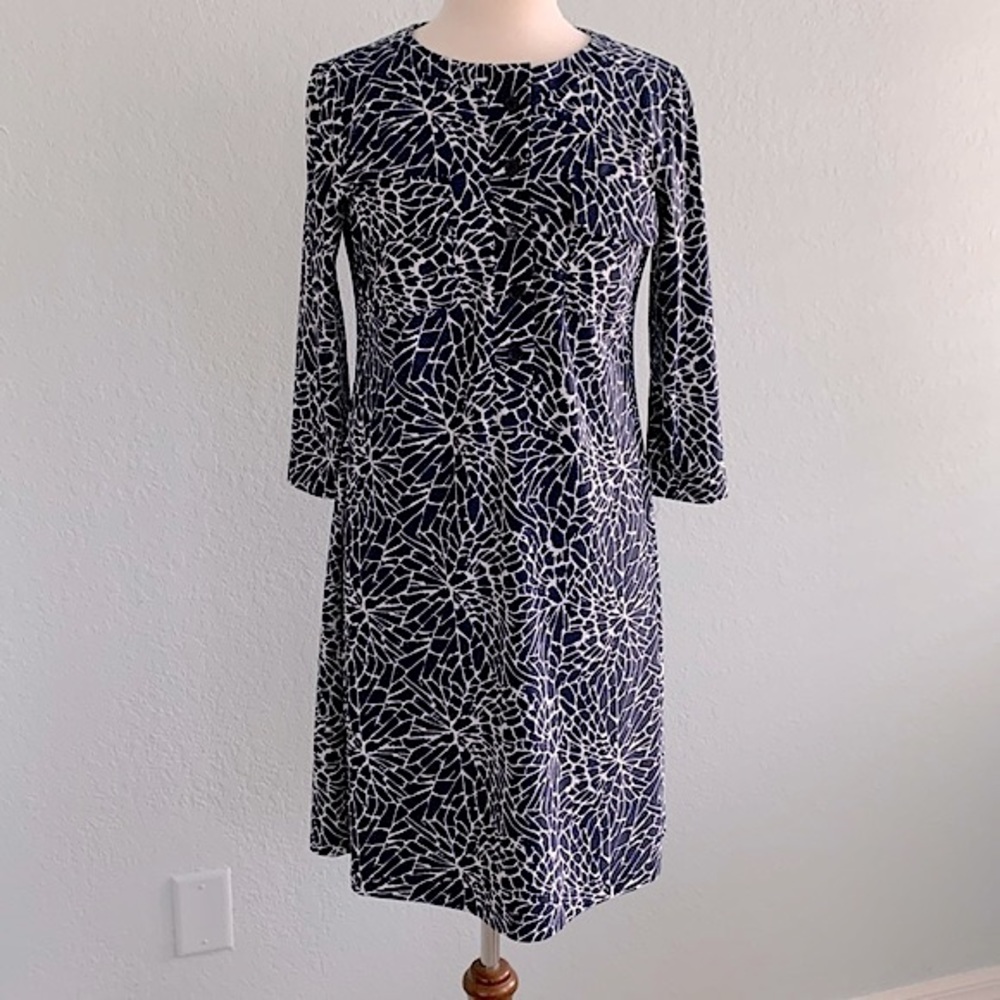 Katherine Way Mosaic Popover Dress